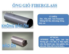 Chi tiết ống gió Fiberglass