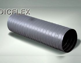 Ống gió mềm vải Fiber Glass 1 lớp